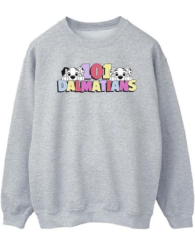 Disney Sweat-shirt 101 Dalmatians Multi Colour - Gris