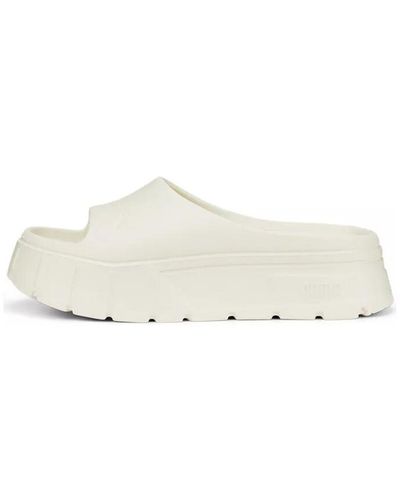 PUMA Sandales MAYZE STACK INJEX - Blanc