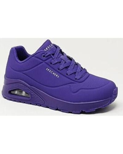 Skechers Baskets BASKET UNO NIGHTS SHADES VIOLET