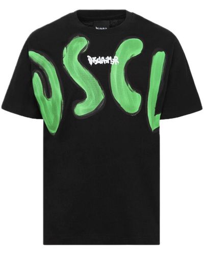 DISCLAIMER T-shirt 24eds54221-verde_lime - Vert