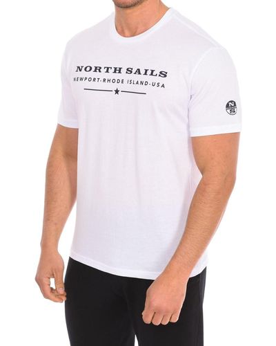 North Sails T-shirt 9024020-101 - Blanc