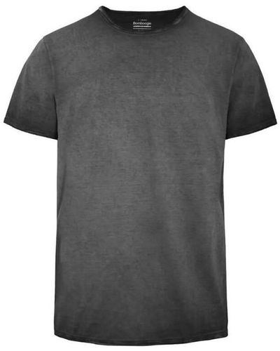 Bomboogie T-shirt TM7412 TJEP4-90F BLACK FADED - Gris