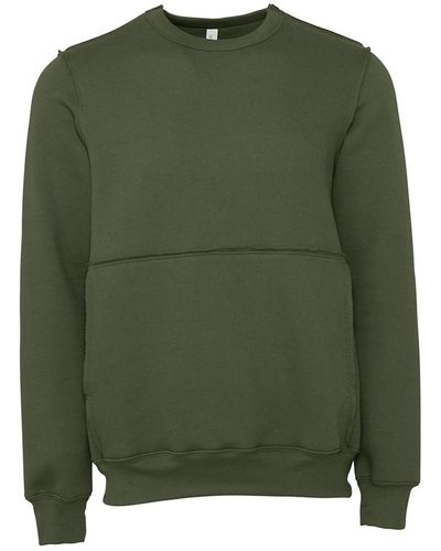 Bella Canvas Bella + Canvas Sweat-shirt CV3743 - Vert