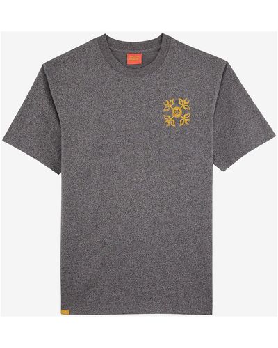 Oxbow T-shirt Tee-shirt manches courtes imprimé P2TEROZ - Gris
