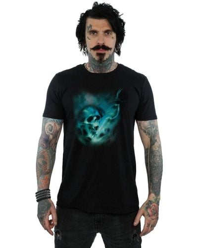 Harry Potter T-shirt Voldemort Dark Mark Mist - Vert