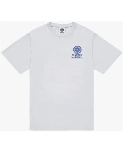 Franklin & Marshall T-shirt JM3012.1000P01-014 - Blanc
