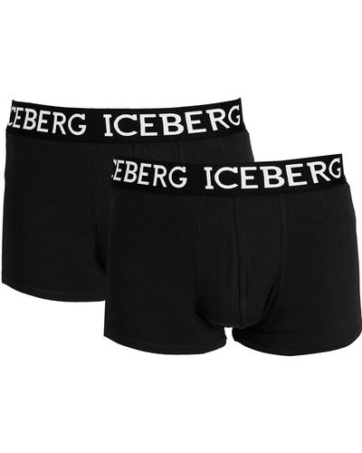 Iceberg Boxers ICE1UTR02 - Noir