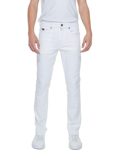 Gas Jeans ALBERT SIMPLE REV A7233 02CW - Blanc