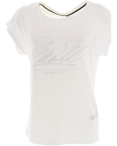 O'neill Sportswear T-shirt Neill blc mc tee l sp2 - Blanc