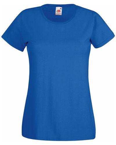 Fruit Of The Loom T-shirt 61372 - Bleu
