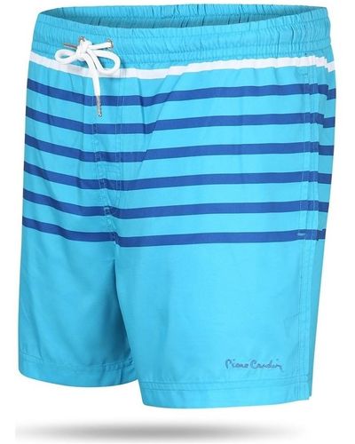 Pierre Cardin Maillots de bain Swim Short Stripe - Bleu
