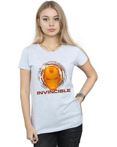 Marvel T-shirt Iron Man Invincible - Gris
