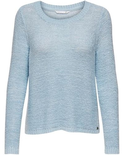 ONLY Pull Knit Geena - Cashmere Blue - Bleu
