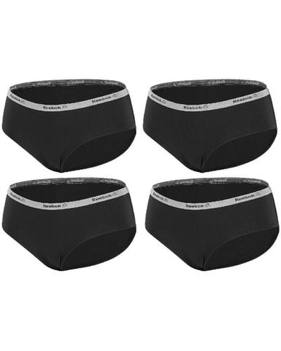 Reebok Shorties & boxers Pack de 4 Boxers Microfibre Noir XS