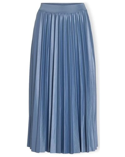 Vila Jupes Noos Nitban Skirt - Coronet Blue - Bleu