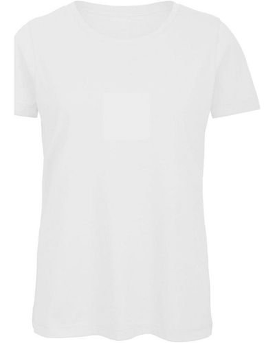 B And C T-shirt TW043 - Blanc