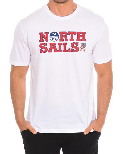 North Sails T-shirt 9024110-101 - Blanc