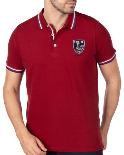 Shilton Polo Polo rugby ROOSTER - Rouge