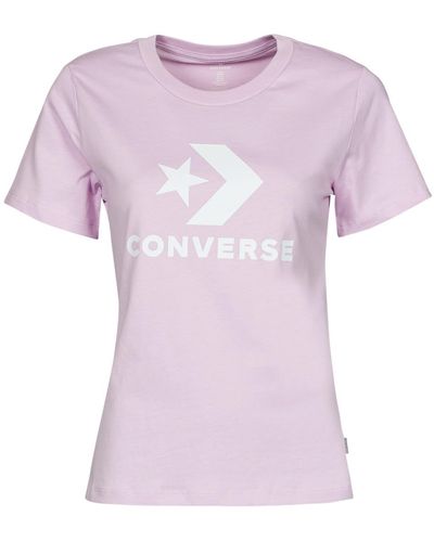 Converse T-shirt - Violet