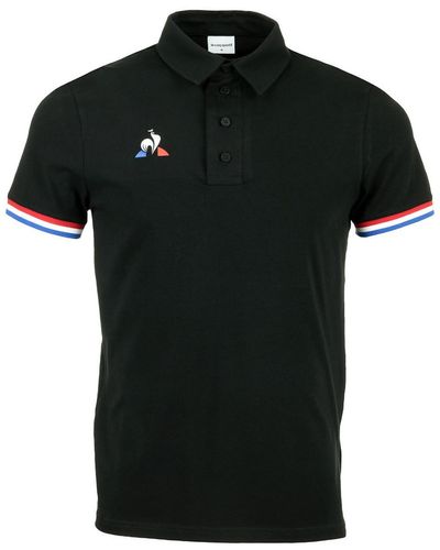 Le Coq Sportif T-shirt Polo Presentation - Noir