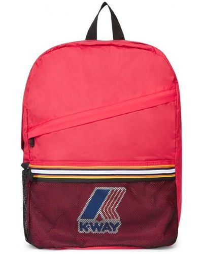 K-Way Sac Sac dos Le Vrai 30 Francois Red Berry - Rouge