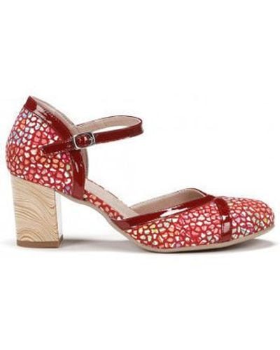 Dorking Chaussures escarpins d8740 - Rouge