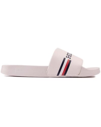 Sandales, claquettes et tongs Rose Tommy Hilfiger pour homme | Lyst