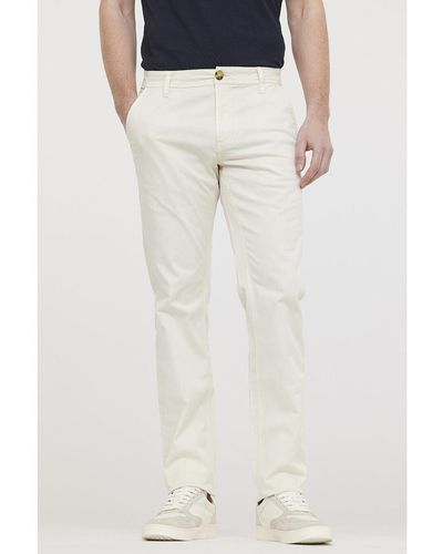Lee Cooper Pantalon Pantalon GALANT Ivory - Blanc