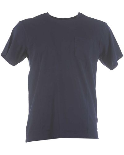 Bomboogie T-shirt Rib Roundneck Pkt Te - Bleu