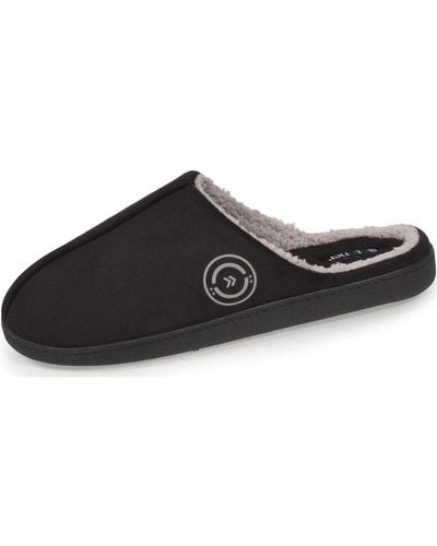 Isotoner Chaussons Chaussons Mules - Noir