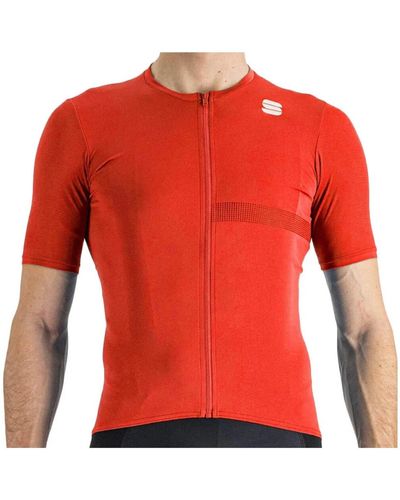 Sportful Maillots de corps MATCHY SHORT SLEEVE JERSEY - Rouge
