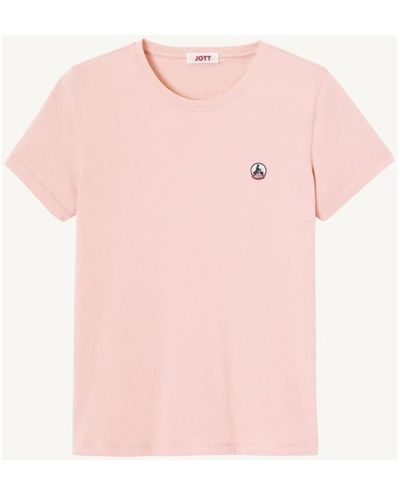 J.O.T.T T-shirt - Tee Shirt Rosas 463 - rose clair
