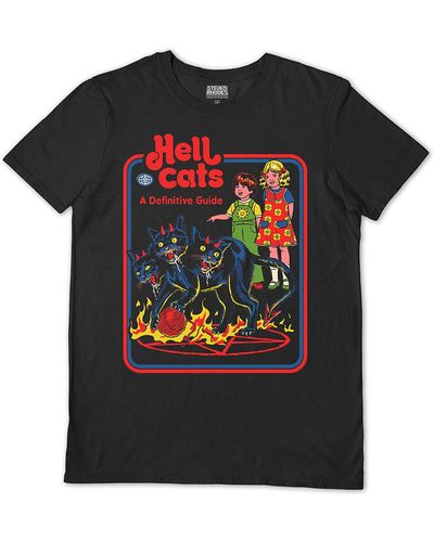 Steven Rhodes T-shirt Hell Cats - Noir