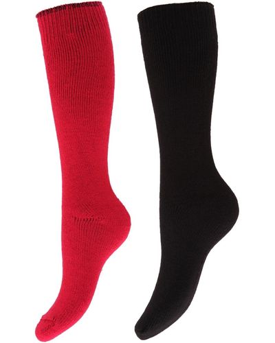 floso Chaussettes W259 - Rouge