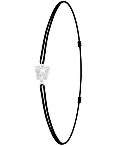 Sc Crystal Bracelets BS082-SB049-W - Noir