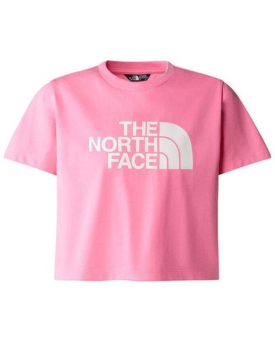 The North Face T-shirt NF0A87T7PIH1 - Rose