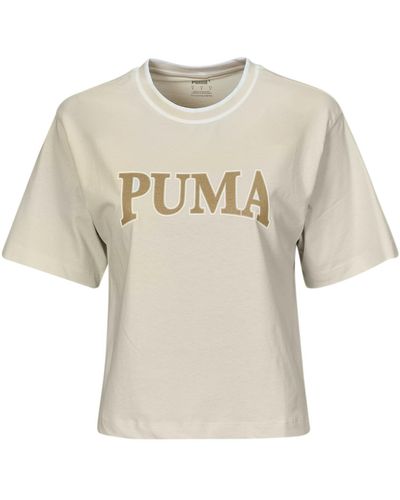 PUMA T-shirt SQUAD GRAPHIC TEE - Neutre