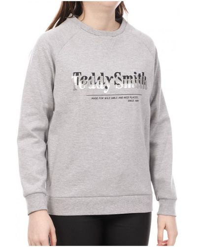 Teddy Smith Sweat-shirt 30814654D - Gris