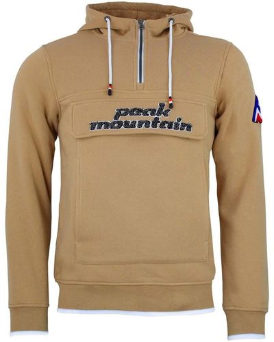 Peak Mountain Sweat-shirt Sweat à capuche CEFLOW - Neutre