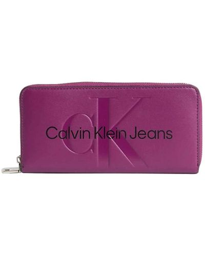 Calvin Klein Portefeuille 153158VTAH23 - Violet