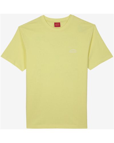 Oxbow T-shirt Tee shirt manches courtes graphique TIAREI - Jaune