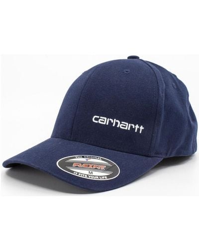 Carhartt Casquette -TRUCKER CAP 01423 - Bleu