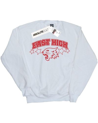 Disney Sweat-shirt High School Musical The Musical Wildcat Stars - Blanc