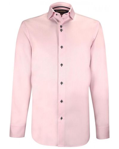 Emporio Balzani Chemise chemise cintree oxford filato rose