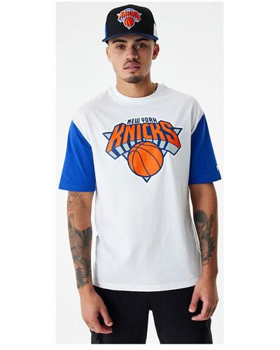 KTZ T-shirt T-Shirt NBA New York Knicks Ne - Bleu