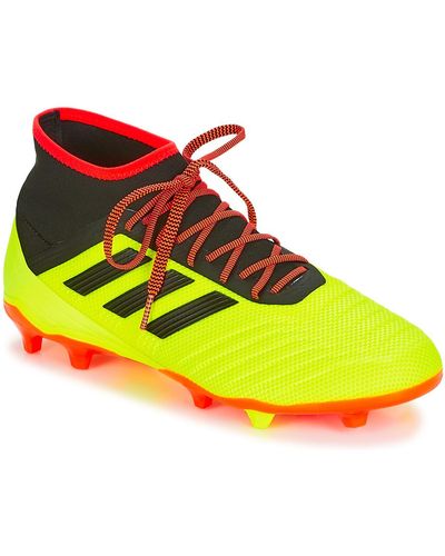 adidas Predator 18.2 FG, Chaussures de Football Homme - Jaune
