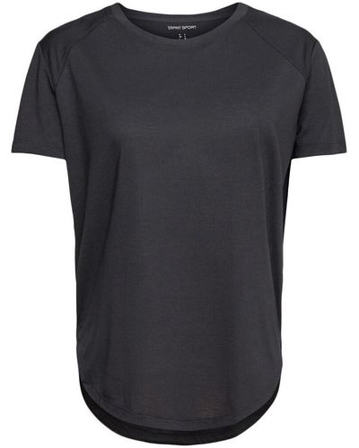 Esprit Polo T-Shirts RCS TS - Noir