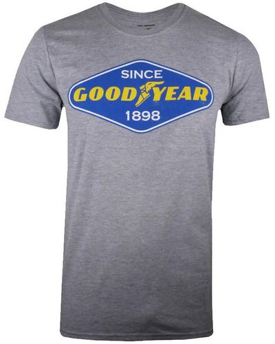 Goodyear T-shirt TV1154 - Bleu