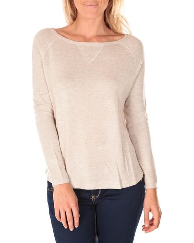 Tom Tailor Pull Top Boxy Knit Jumper Perle - Neutre