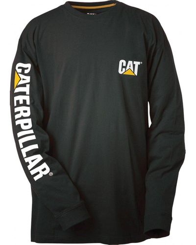 Caterpillar T-shirt Trademark - Noir